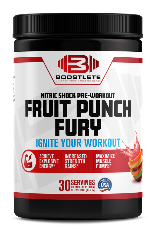 FRUIT PUNCH FURY (NITRIC SHOCK PRE-WORKOUT)