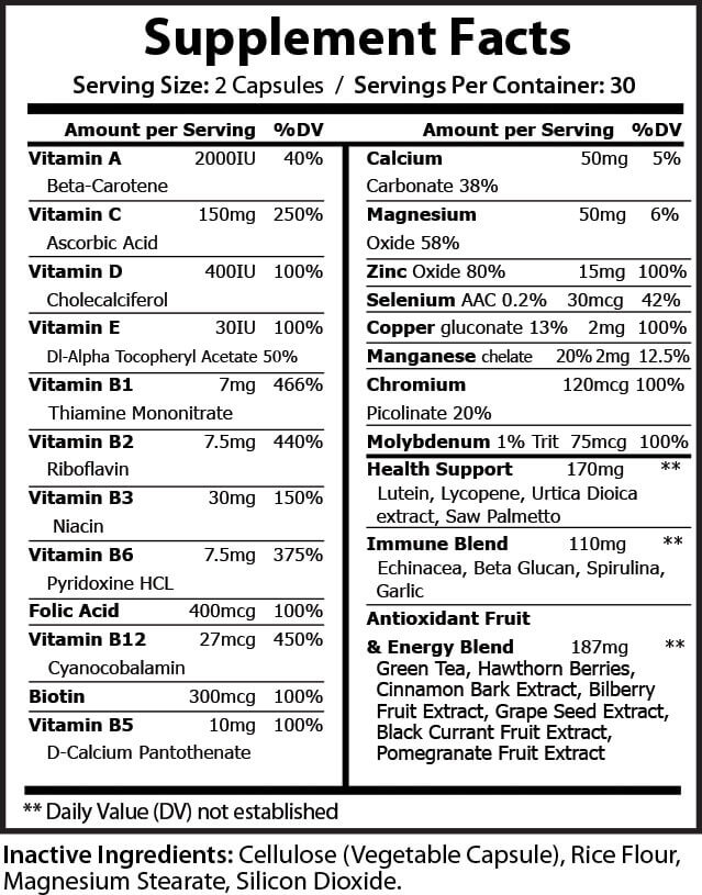 MEN’S VITAMAX