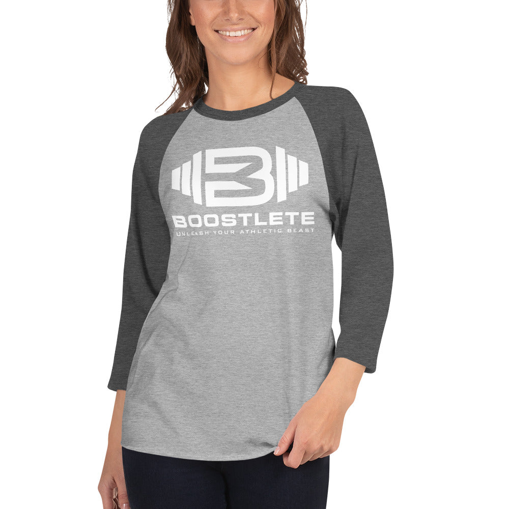 BOOSTRAGLAN – 3/4 SLEEVE RAGLAN SHIRT